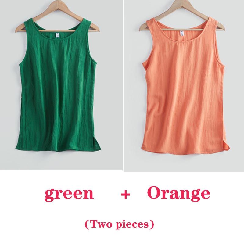 green and Orange