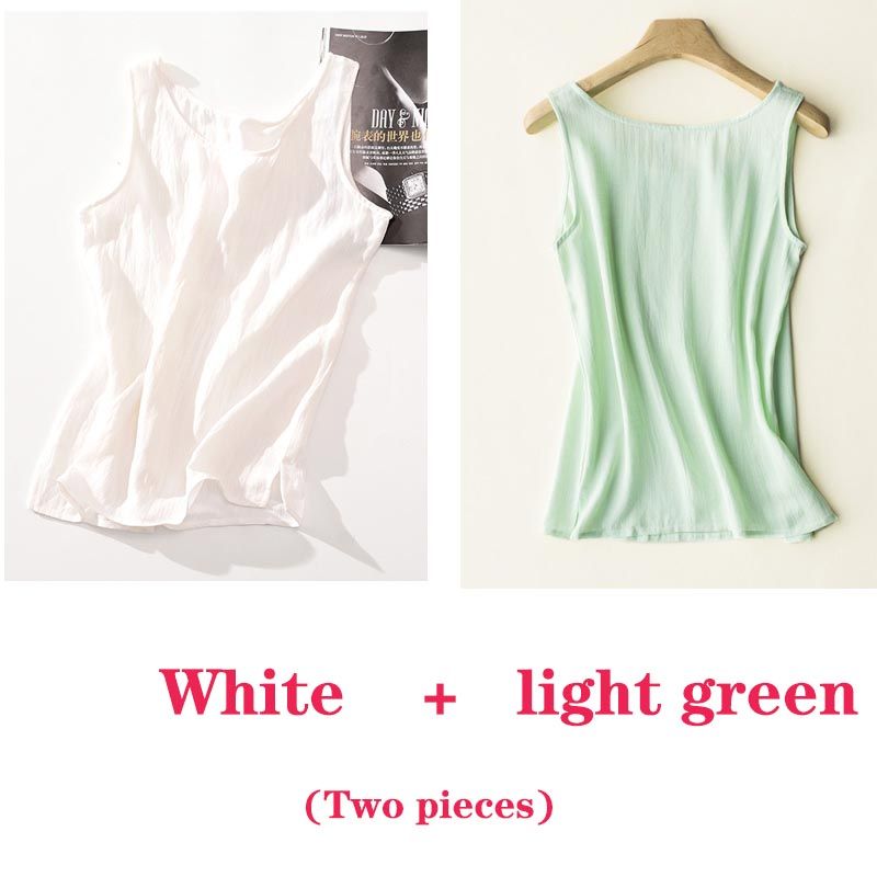 Wit en lichtgreen