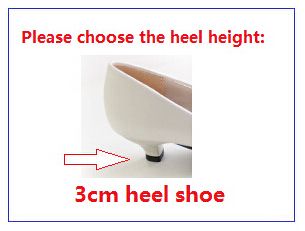 3cm heel