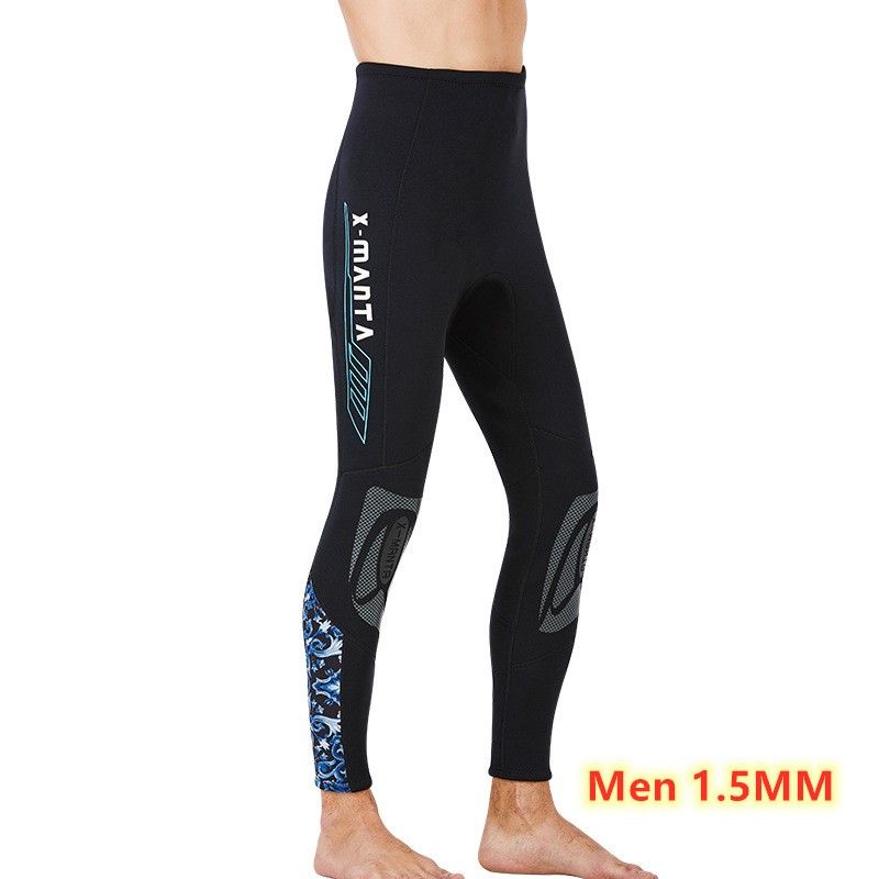 Hommes 1,5 mm pantalon bleu