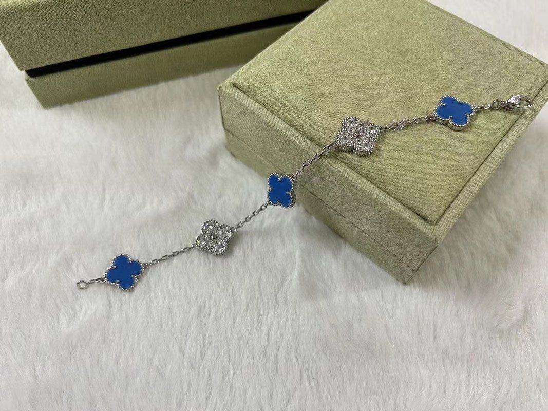 Diamante blu argento