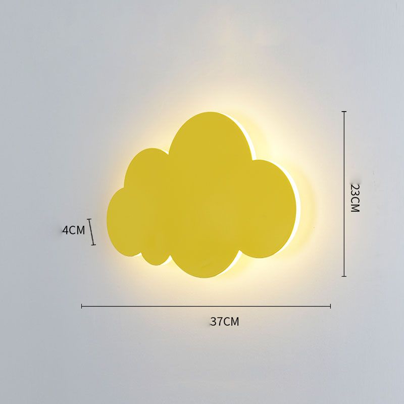 Luz branca quente de cor amarela com cabo