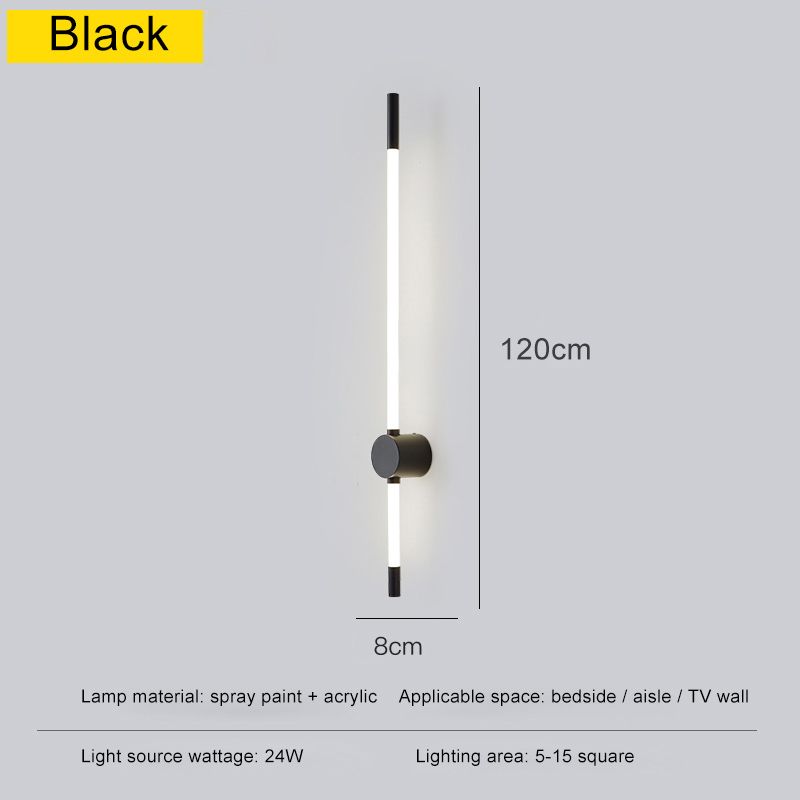 Нейтральный свет черного 120 см.