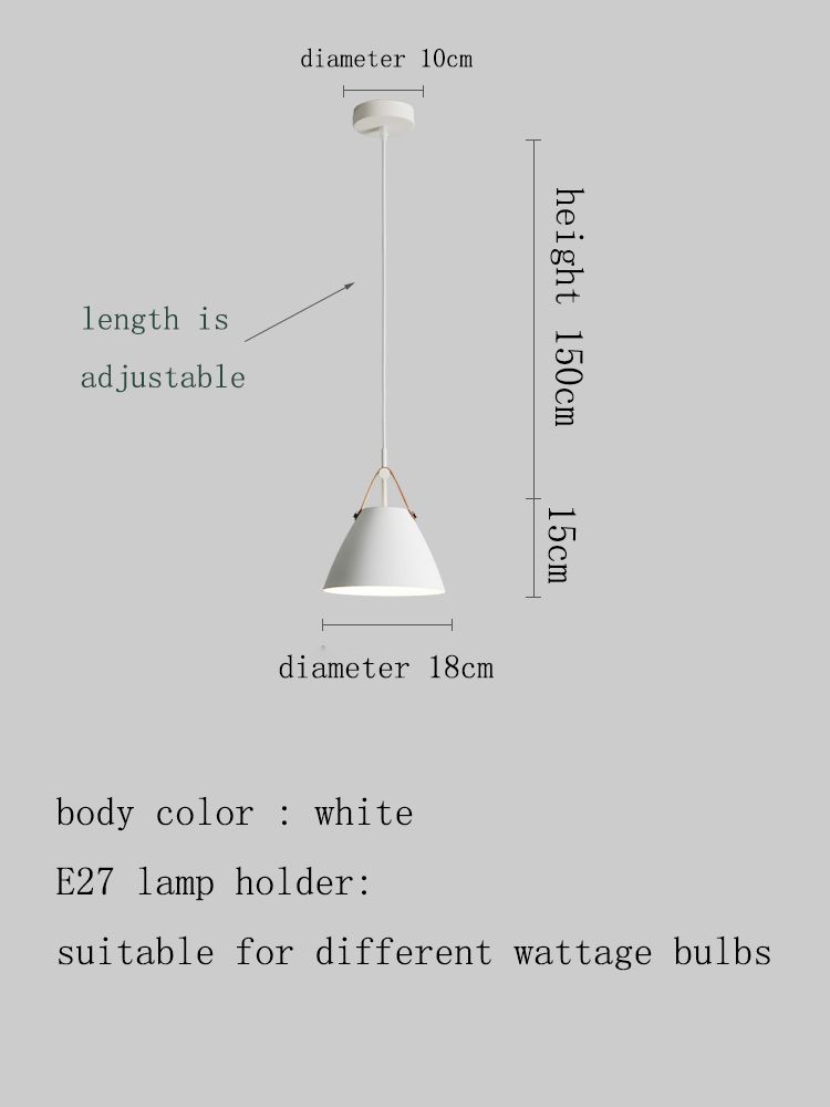 weiß 1 Lampe 18 cm