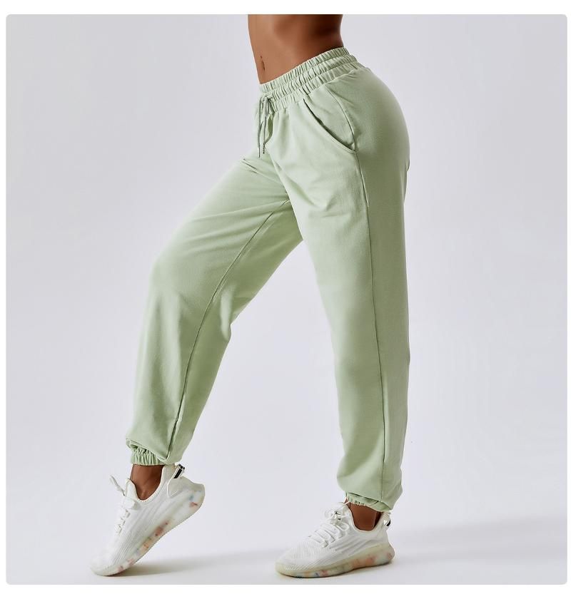 green pants