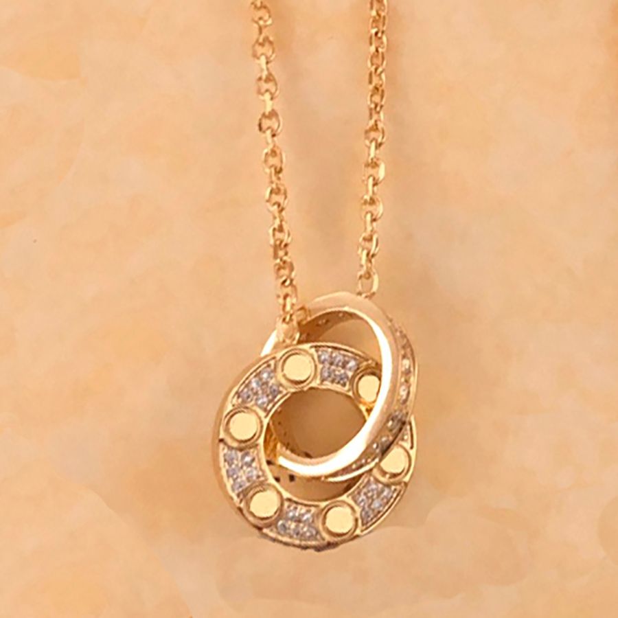 3#With Box#Gold Necklace
