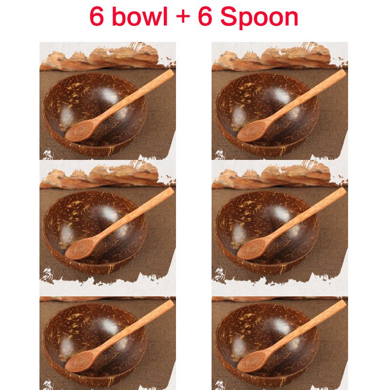 6 Spoon 6 Bowl