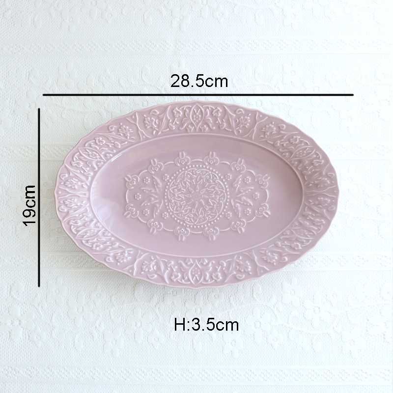 Plate-28.5x19x3.5cm