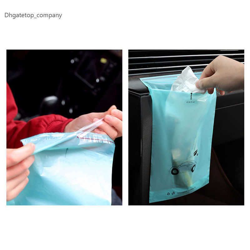 30pcs Self-adhesive Car Garbage Bag & Household Paste-on Mini