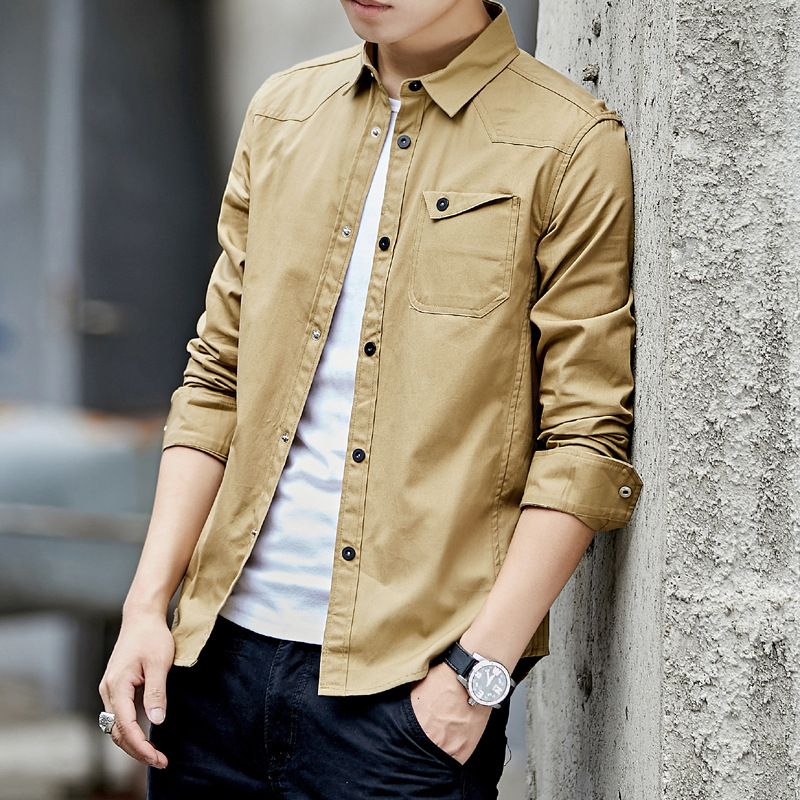 Khaki Casual Shirt