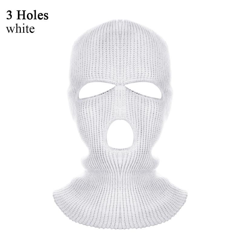 white 3 Holes