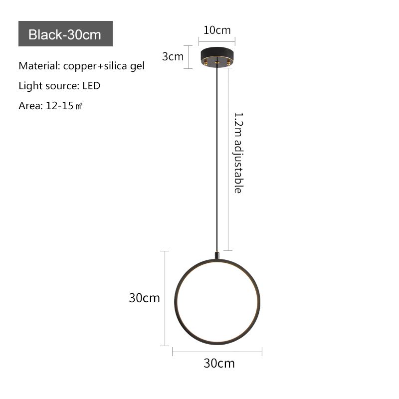 Svart-30 cm porslin kall vit