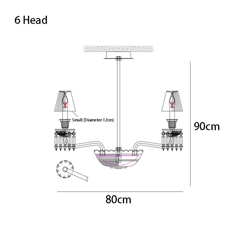 Liten lampskärm