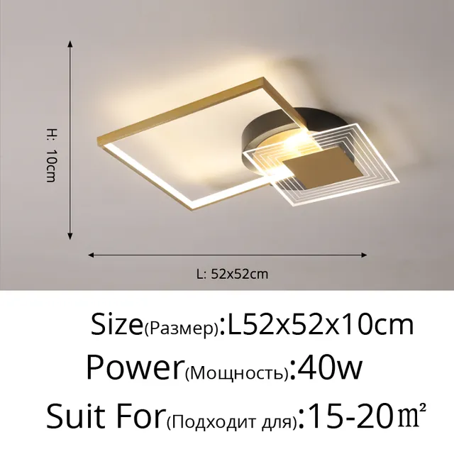 L 52 cm 40w Helligkeit dimmbar