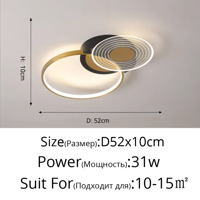 D 52cm 31W Helligkeit dimmbar