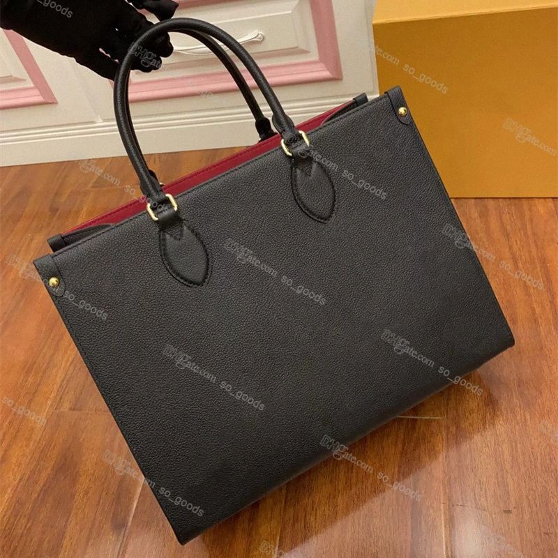 $8.17 DHgate Dupe Bag Score! I Got A Louis Vuitton Style OnTheGo MM Black  Empreinte Tote!!! 