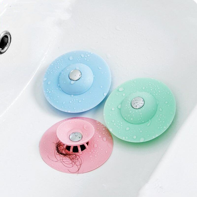Bathroom Floor Drain Hair Catcher Clogging Prevention Bath Stopper Plug  Sink Strainer Filter Kitchen Odor Proof