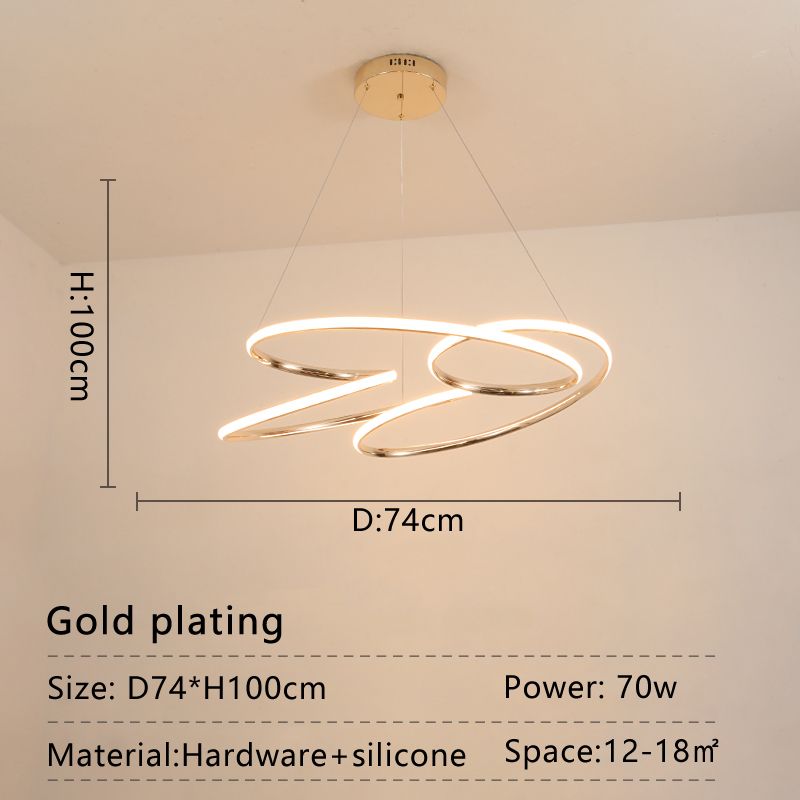 ゴールドDIA740mm Dimmable RCを使用して