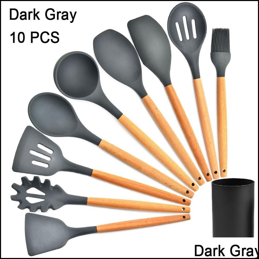 Dark Grey -10Pcs