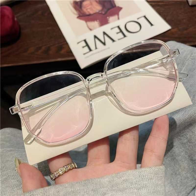 transparent frame powder blusher