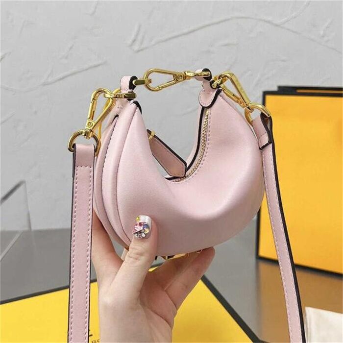 Pink Bag Leather shoulder