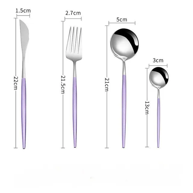 T1-Purplesilver24pcs