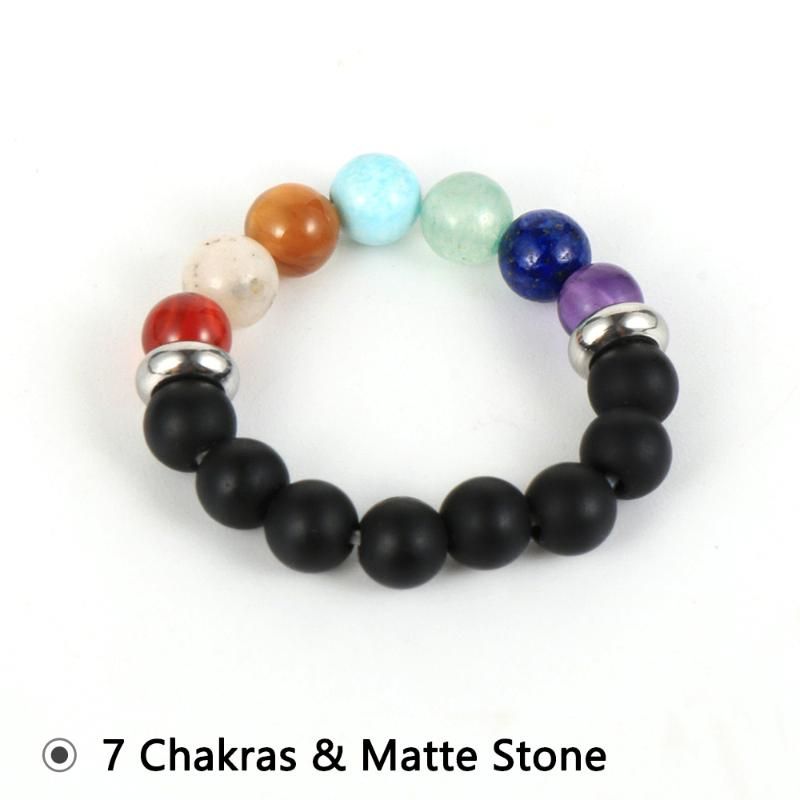 Matte Stone Silver Plated