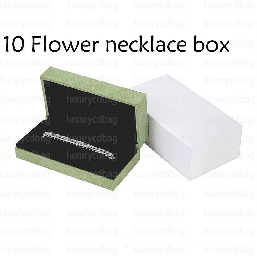 10 Caja de collar de flores