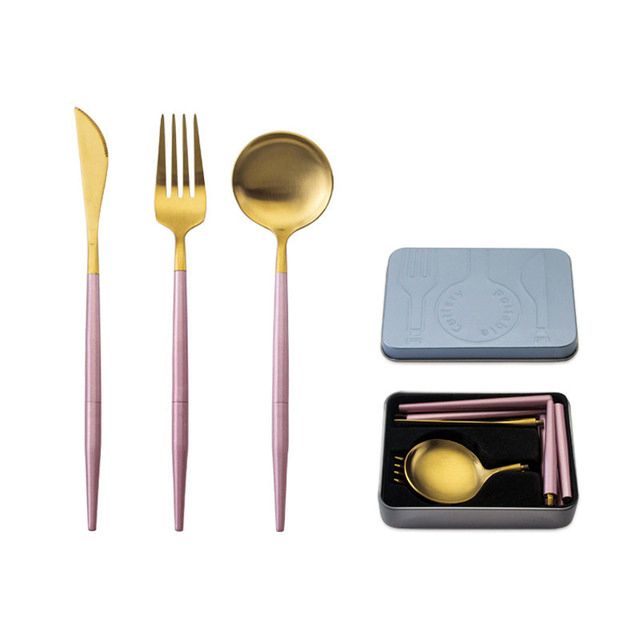 Roze goud 3 stks set