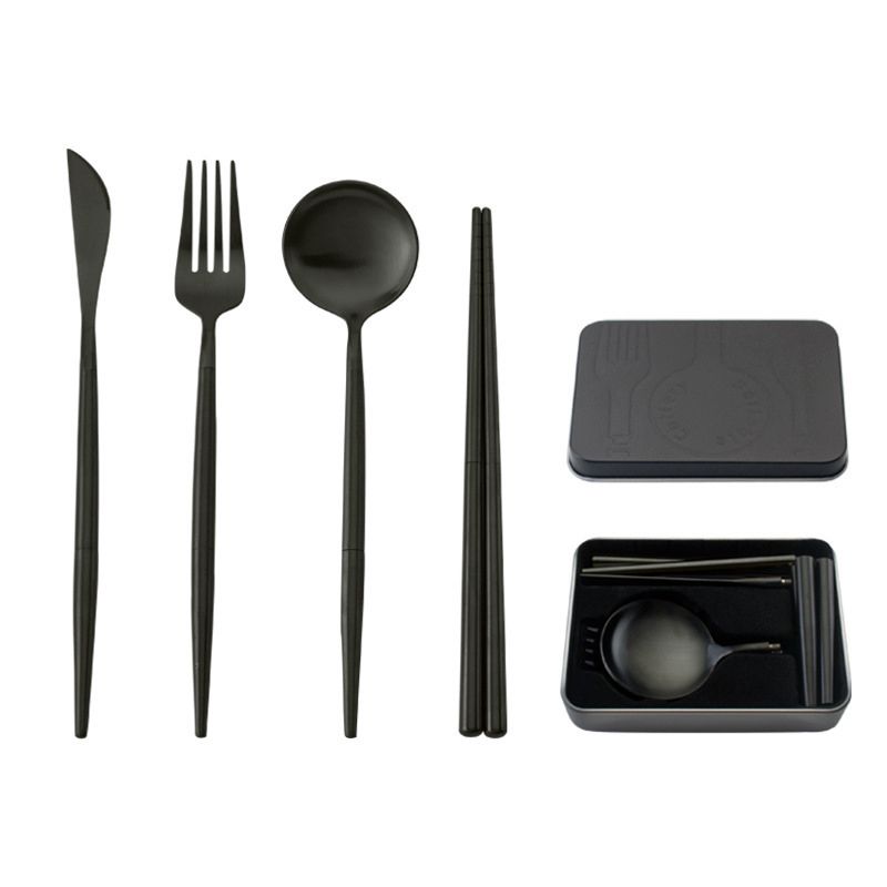 Zwart 4pcs set