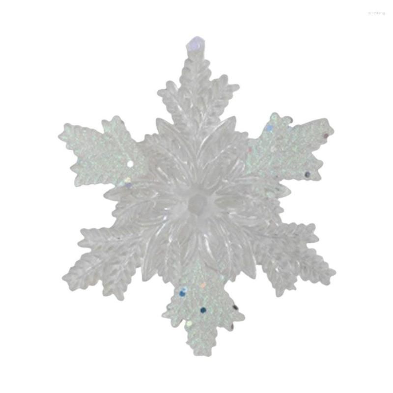 SnowSparkle Acrylic Snowflakes For Christmas Tree Glitter Winter Ornaments,  Ideal For Indoor/Outdoor Décor. From Mozifang, $8.59