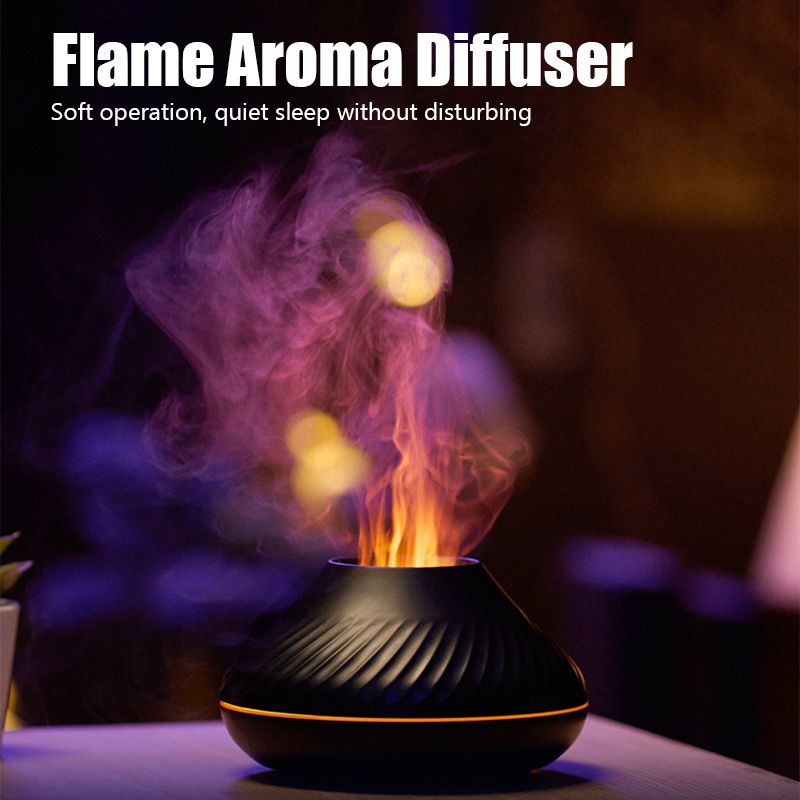  Original Flame Air Diffuser,Ultra-Silent Cool Mist