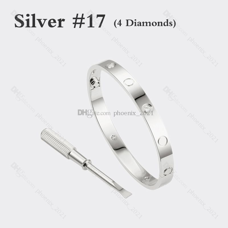 Silber # 17 (4 Diamanten)