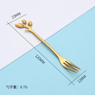Fork-gold (stainless