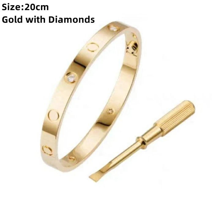 Size 20 Gold with diamonds