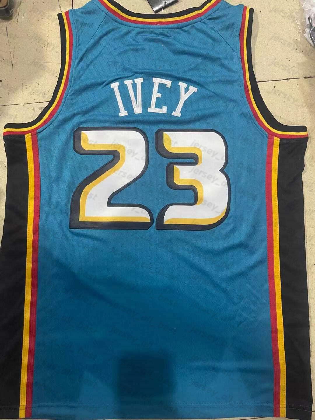 2022 2023 Jersey 2 Cade Cunningham 23 Jaden Ivey 33 Grant Hill