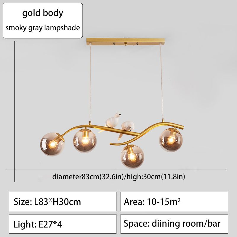 Gold-Smoky Grey D83 X H130cm inkluderar inte