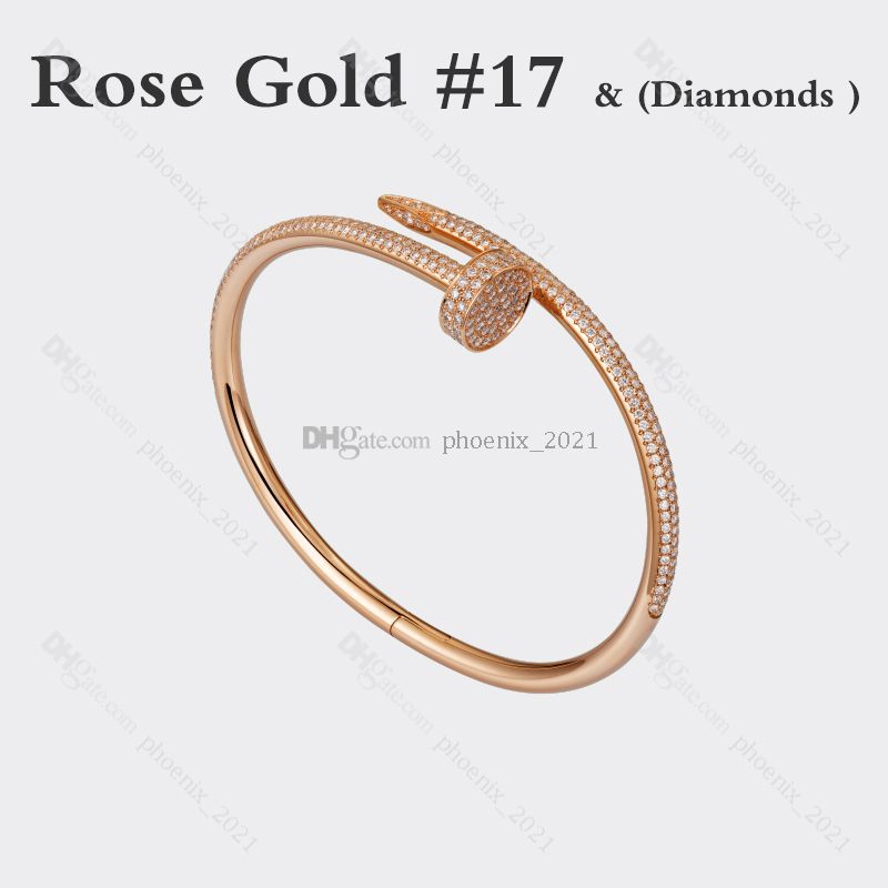 Rose Gold # 17 (Diamenty do gwoździ