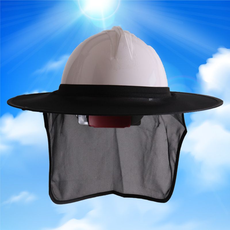 Wholesale Construction Safety Reflective Hard Hat Neck Shield Helmet