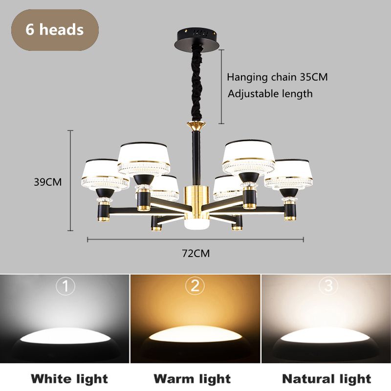 6 heads Changeable