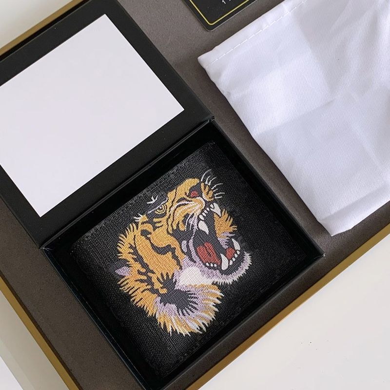 Tiger-Short Wallet-Black