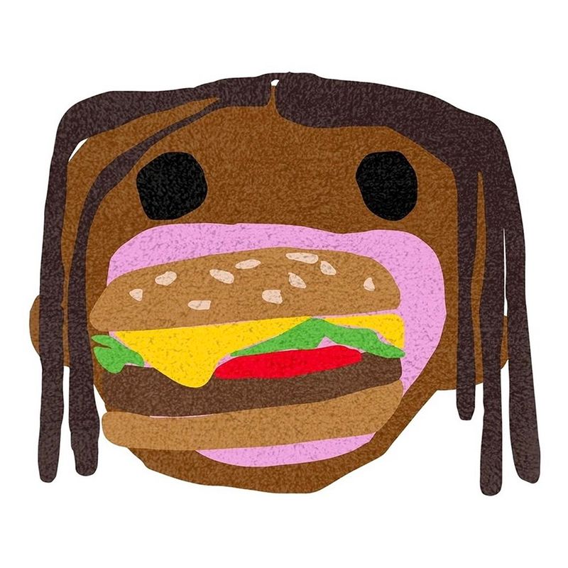 Burger Mund Teppich