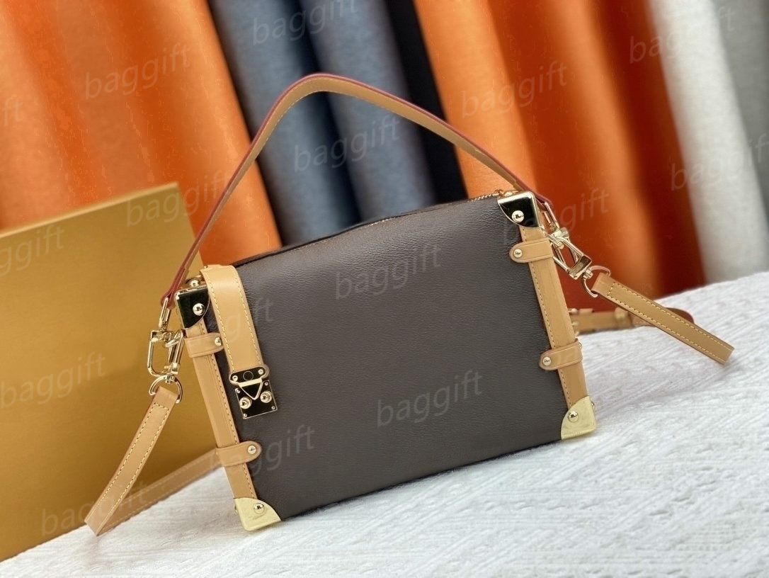 L Dhgate Tote Bag Cruise Spring SS Side Trunk PM Bags Nicolas Ghesquiere  Petite Malle Box Handbag Monograms S Lock Square Women Shoulder Cross Body  Purse M21460 M21741 From Bagdesigner2022, $66.25