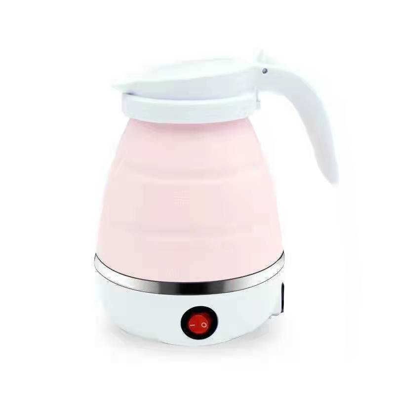 Bouilloire Pliable en Silicone, Bouilloire de Voyage, Bouilloire Electrique  0,6L, Kettle Mini Bouilloire Portable avec