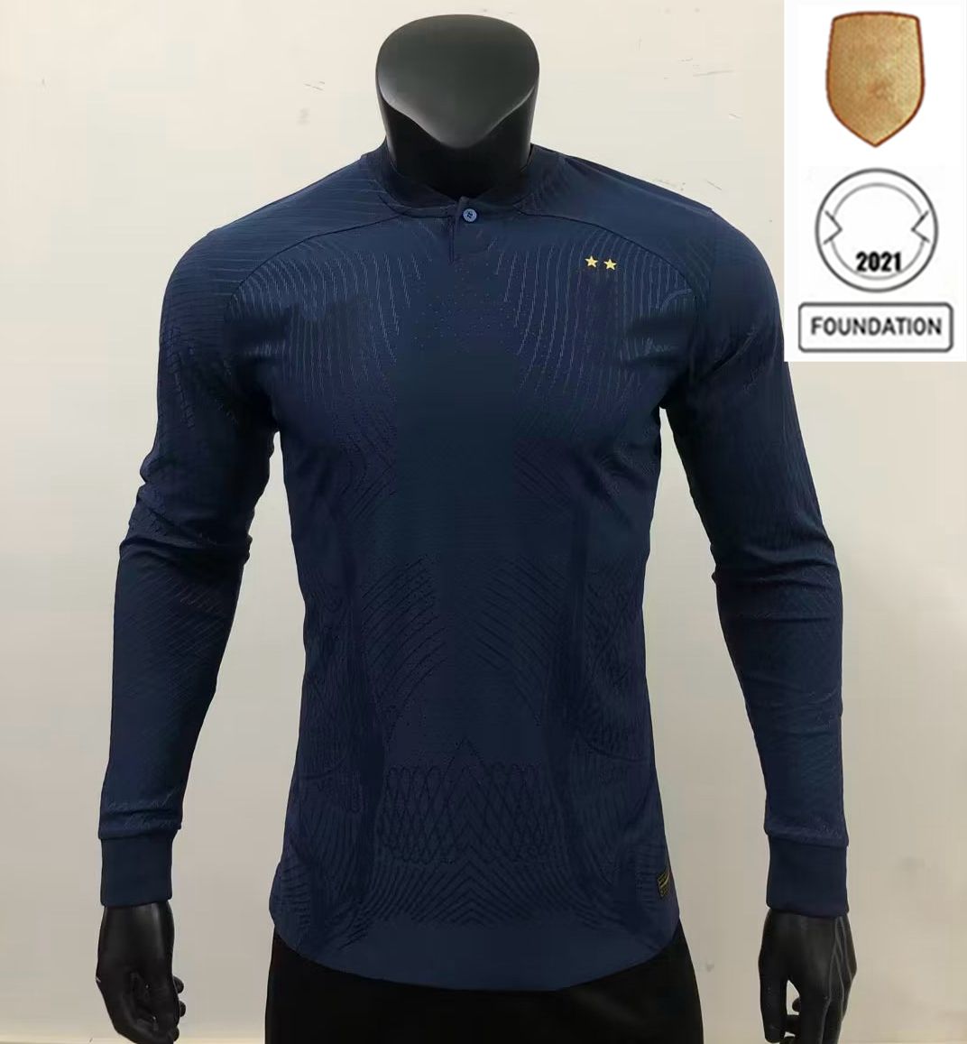 Player home long sleeve+chest+national