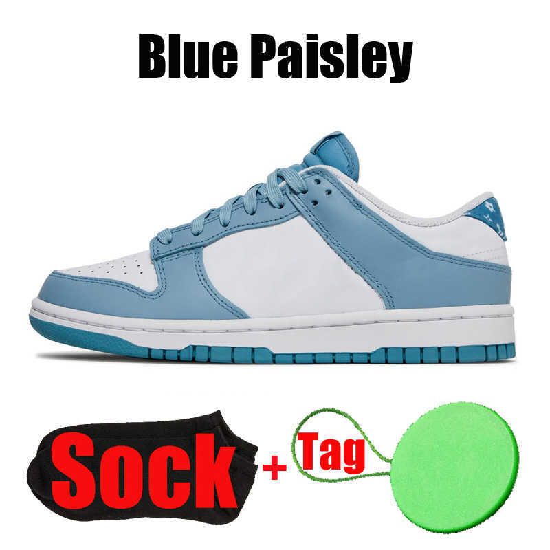 #12 Paisley azul 36-48