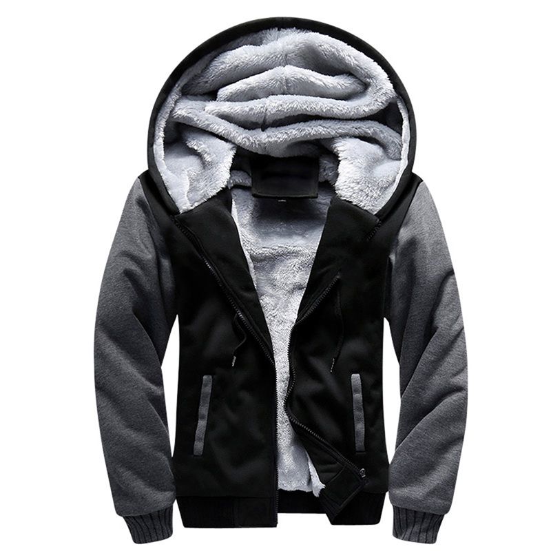 Jacke -Black Grey