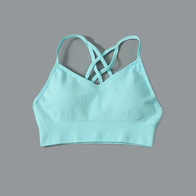 Green Sports Bra-A