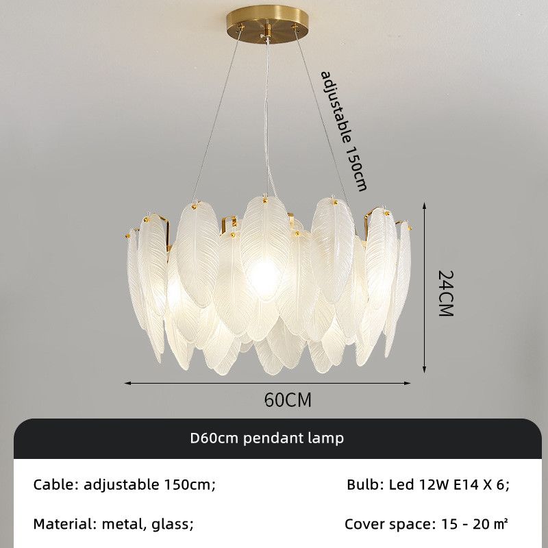 D60cm 6 lumière blanche lumière 6500k