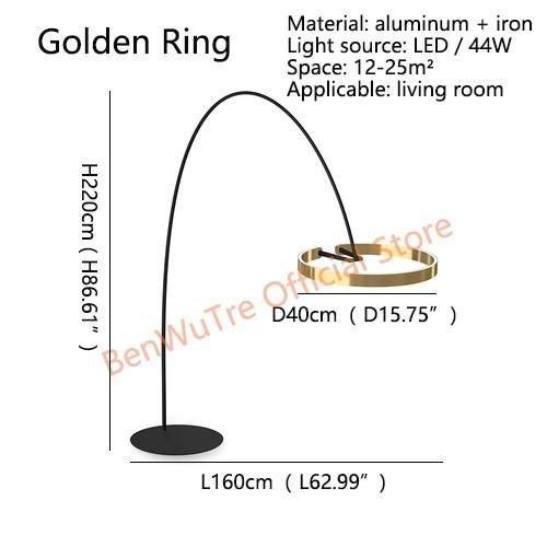 ANELLO GOLDEN D40CM LUCE CALDA